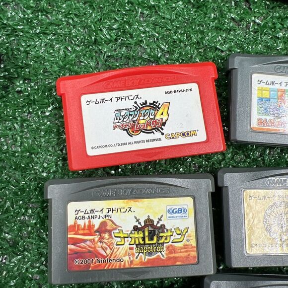 Nintendo DS NTR-001 Japan Import Lava Red Tested Working 14 Import Game - Picture 10 of 16